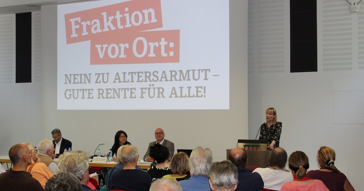 Gute Rente Eine gute Rente für alle – ist das möglich?: Die Linke Landesverband Bayern