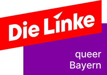 Logo Die Linke queer Bayern