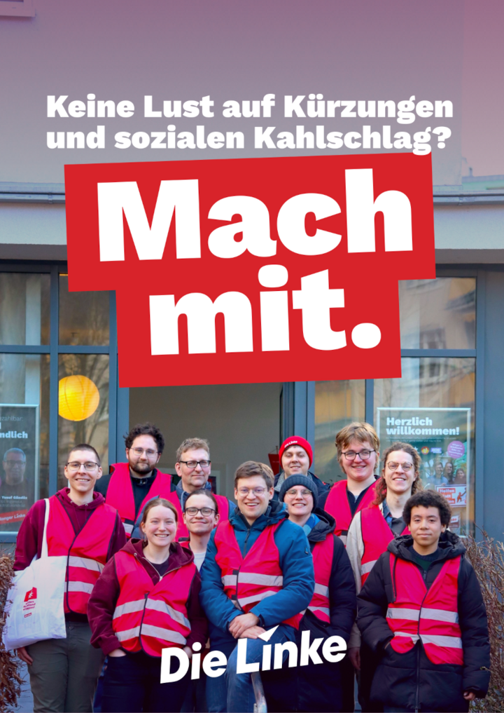 Titelseite des Flyers Mach Mit.